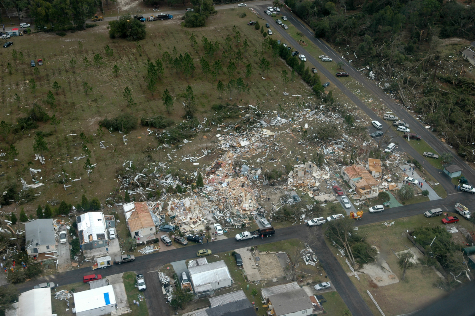 Aftermath of Tornado in Central Florda. Source: NARA