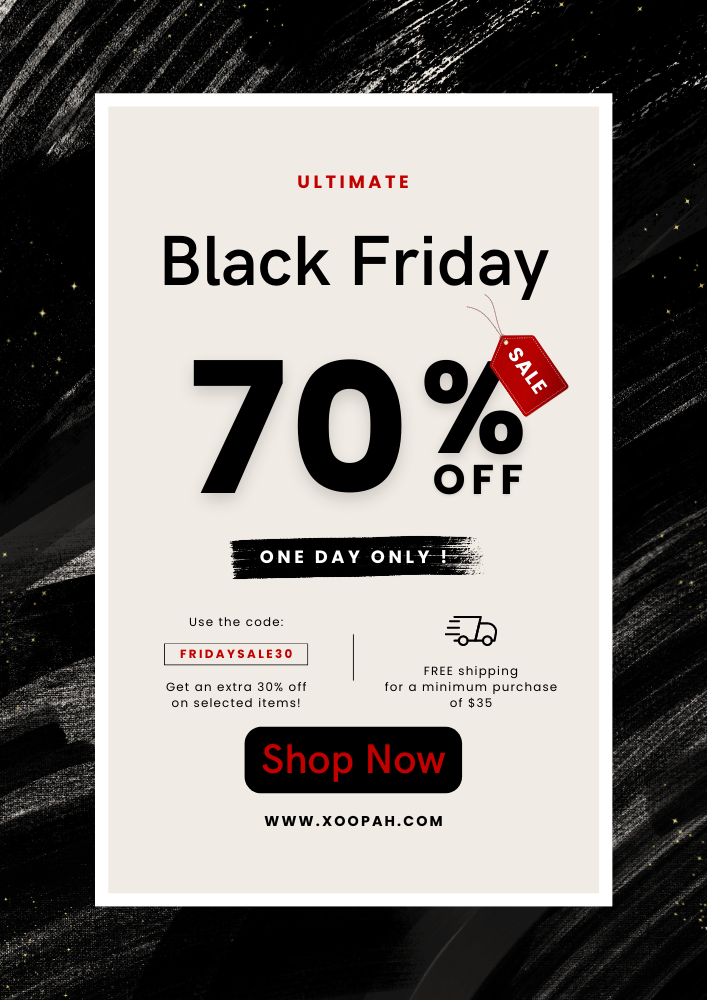 black friday sample email template for small businesses